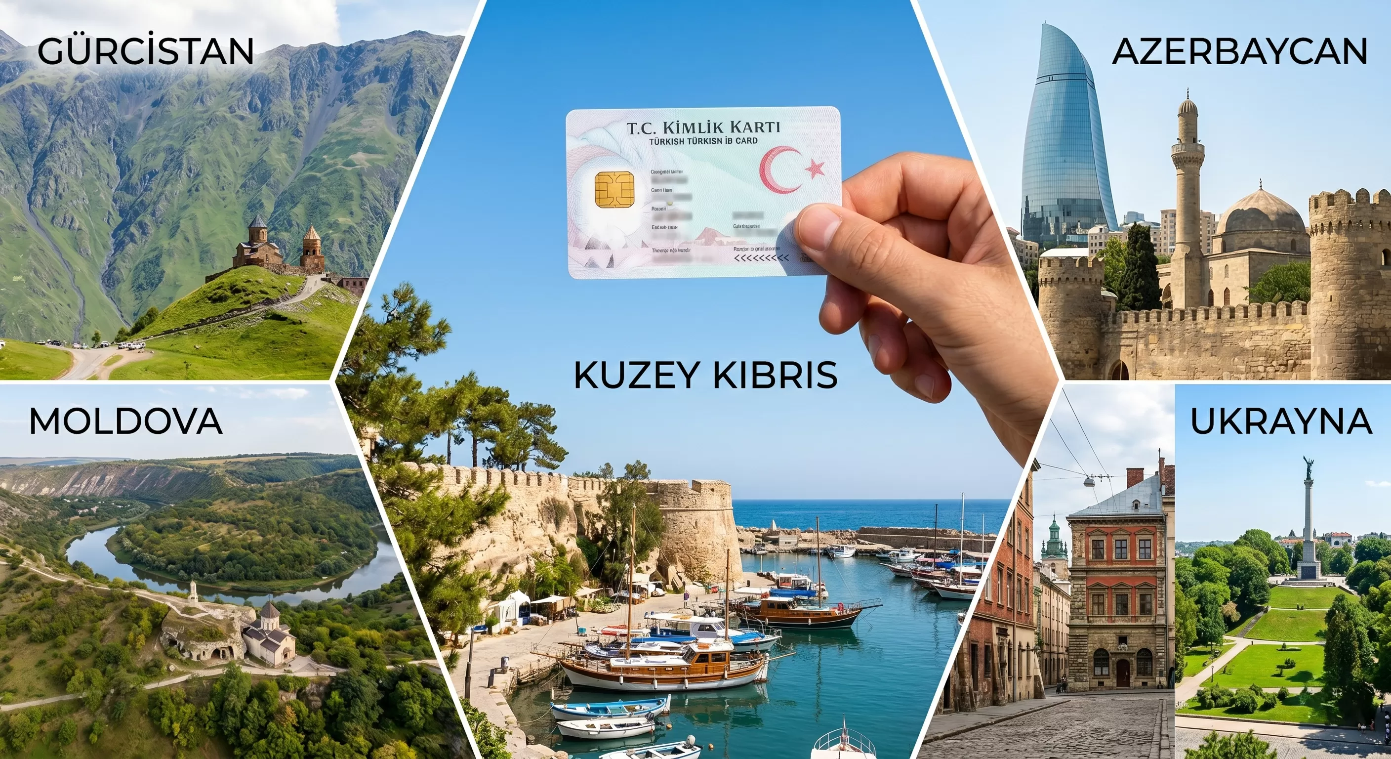 2026'da Sadece Kimlikle Gidebileceğiniz 5 Harika Ülke Pasaportsuz Seyahat Rehberi